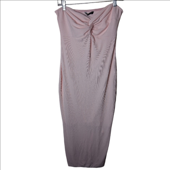 PrettyGarden Dresses & Skirts - PrettyGarden Large Women's Bodycon Maxi Summer Strapless Tube Twist Knot Front